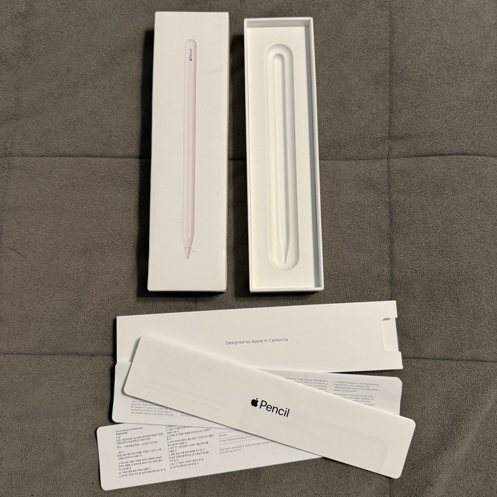 Apple Pencil (2nd Generation) Empty Original Retail Box w/ Inserts – Box Only